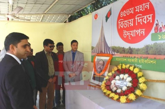 Tripura celebrates 45th Vijay Diwas 