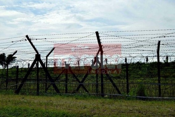 9.1 KM border is still unfenced at Sonamura : Sepahijala DM 9.1 KM border is still unfenced at Sonamura : Sepahijala DM