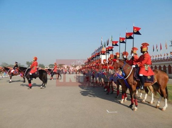 Tripura BSF 159th Btln awarded as the â€˜Best Battalion of BSFâ€™