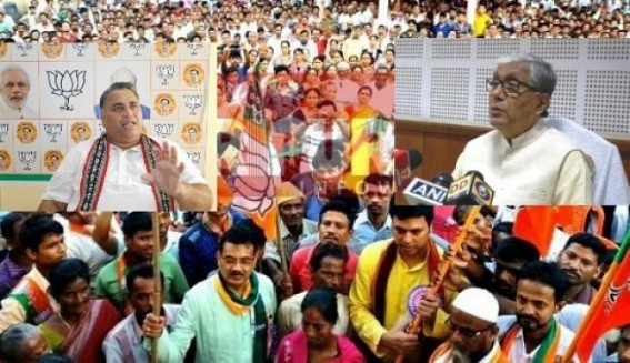 Sunil Deodhar's 3 yrs journey in Tripura : BJP lifted from 1.4 % votes to CPI-M's biggest rival : Deodhar thanks Modi's great works, Tripura's mass suffering under Manik Sarkar's endless Scams for BJP's rise