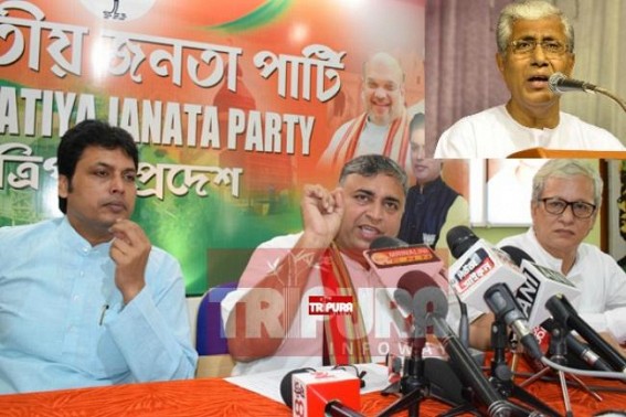 Political unrest ahead of Amit Shah's visit : Sunil Deodhar accused Manik Sarkar for triggering violence, calls communist as 'Choro-Ki-Barat' led by Sarkar