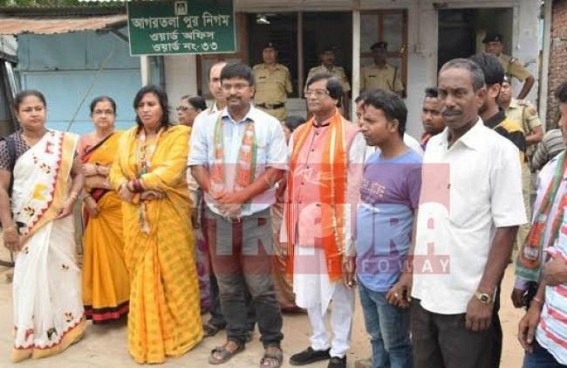 Water scarcity : BJP raises voice