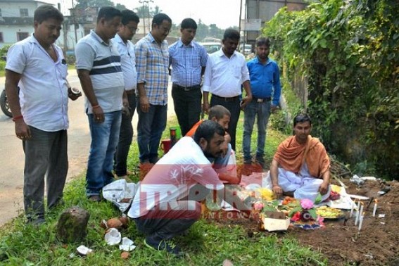 Modi's Act East Policy in Action : Indo-Bangla railway project's work begins with Prayers, Offerings at Agartala Railway Station