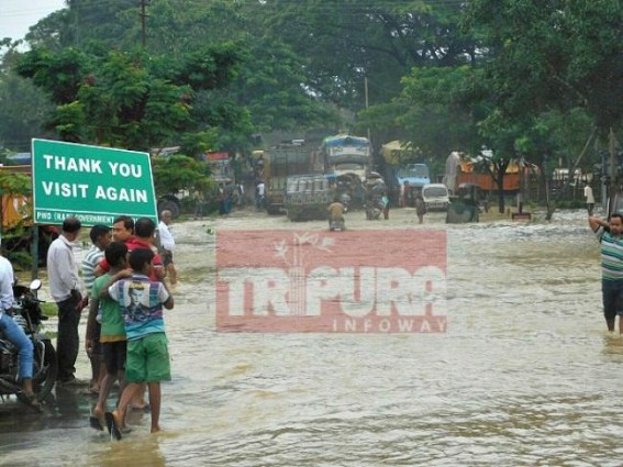 Transports on Tripuraâ€™s National Highways paused