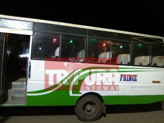 Miscreants attack public bus at Bagma National Highway at 9 PM, passengers beaten with shoes,Stone pelted : Tripuraâ€™s Law & Order under question 