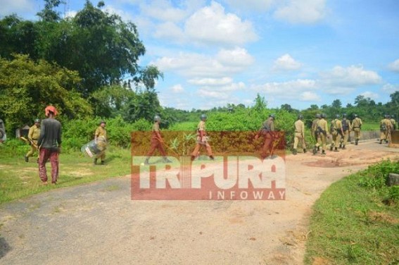 Khumlwng yet tensed, paralyzed : Security beefed up