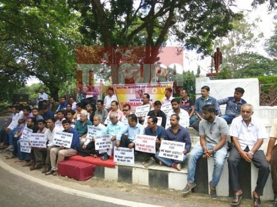 'A dead body was needed on Sep 20 for CPI-M, IPFT's murder politics and Santanu became the victim' : Tripura Journalists