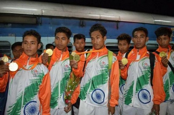 Tripura football team defeated Pakistani team in Thailand