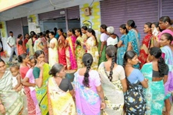48 percent polling in Telangana by 1 p.m.
