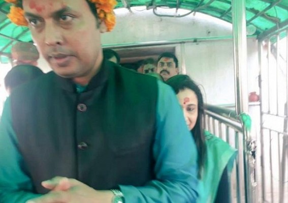 Biplab Debâ€™s Delhi, Deoghar visits with taxpayersâ€™ money, returned Tripura with big â€˜Zeroâ€™