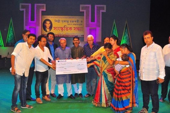 Tripura lynching victim artist Late Sukanta Chakraborty remembered