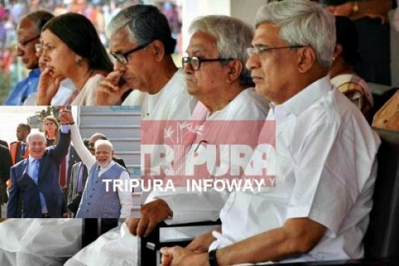 China's friend CPI-M worried about India-Israel's relation : Tripura CPI-M expresses resentments on Israeli PM's India visit