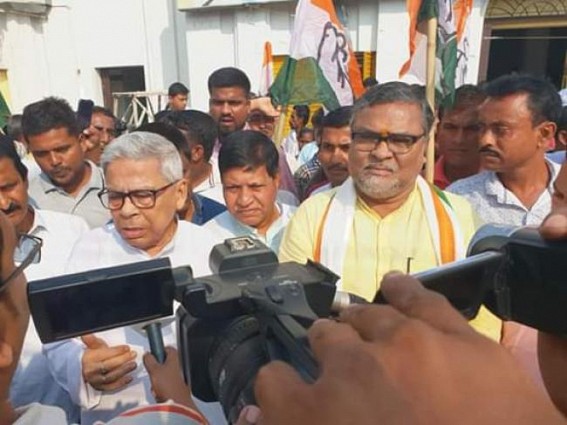 Congress placed demand for Total Repoll in West Tripura constituency at ECI (Delhi), State Congress protests against BJPâ€™s violence