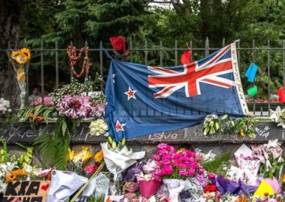 Christchurch attack graffiti on California mosque