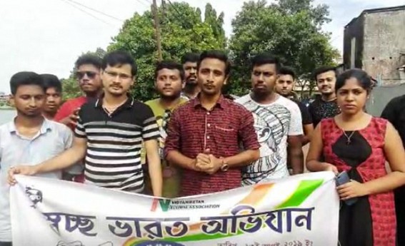 Udaipur school alumni participated in â€˜Swachh Bharat Abhiyanâ€™ to mark Independence Day celebration