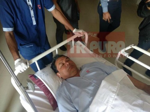 Minister Mebar Jamatiaâ€™s convoy crashes a bike, biker serious