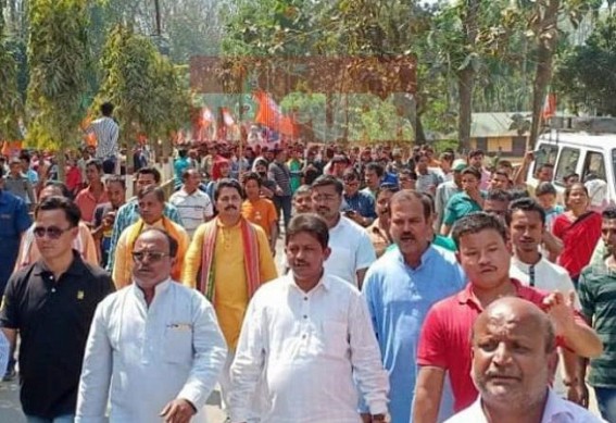 BJP, IPFT, CPI-M complete nomination submission in Tripura