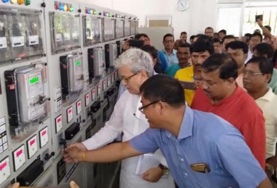 Massive Power Cut hit normal lives in capital city Agartala : TSECL increased 18.8% in meter reading could not help the consumers
