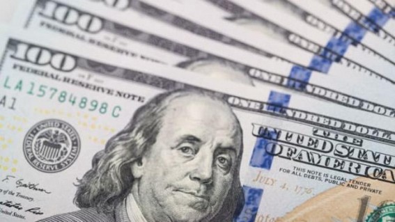 US dollar inches up on weaker euro, Japanese yen