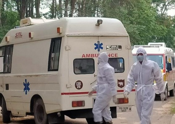 Increasing COVID19 in Tripura, no Civilian's active cases 