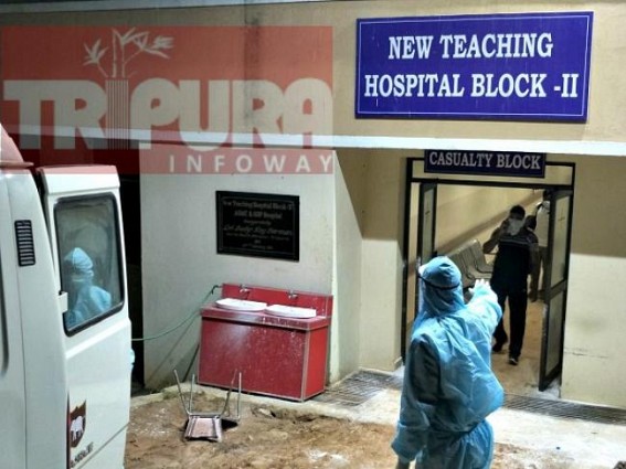 GB Hospital released more Patients, Total numbers of COVID-19 Patients under Treatment stands 125 in Tripura : More 13 patients likely to be released today