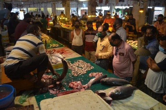 Administrative drives in Agartala markets continue Administrative drives in Agartala markets continue