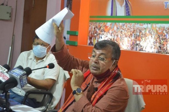 Education Minister backs State Govtâ€™s decision of mobilizing Foreign Liquor Business for Revenue Incomes, blames previous CPI-M Govt for Rs. 13000 crores deficits  