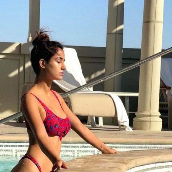 Disha Patani flaunts hour-glass oomph in new bikini pic