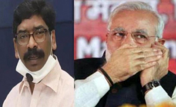BJP slams Hemant Soren for his remark about Modi