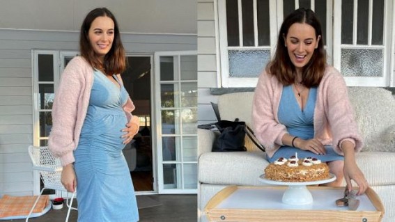 Evelyn Sharma flaunts baby bump on social media