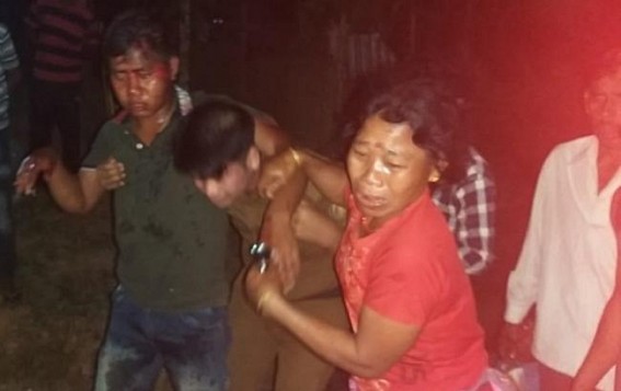 Terrible Road Accident near Gokulnagar TSR first camp : 5 Injured 