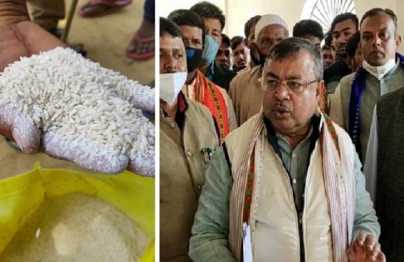 VIKAS ! Spoiled Mid-Day-Meal Rice full of Insects distributed among Children