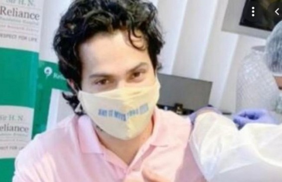 Varun Dhawan gets first jab of Covid vaccine(
