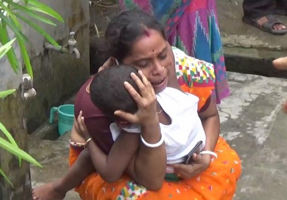 35 years old housewife's burnt body was recovered from rented house