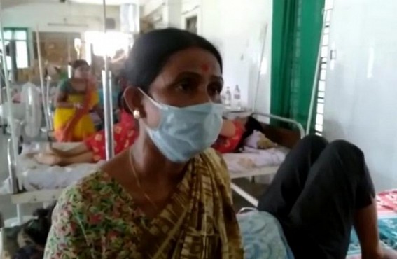 Patients of Bishalgarh Subdivisional hospital are left to suffer without electricity