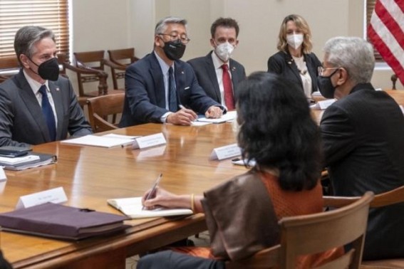 'Blinken, Jaishankar discuss diplomatic efforts on Russian aggression'