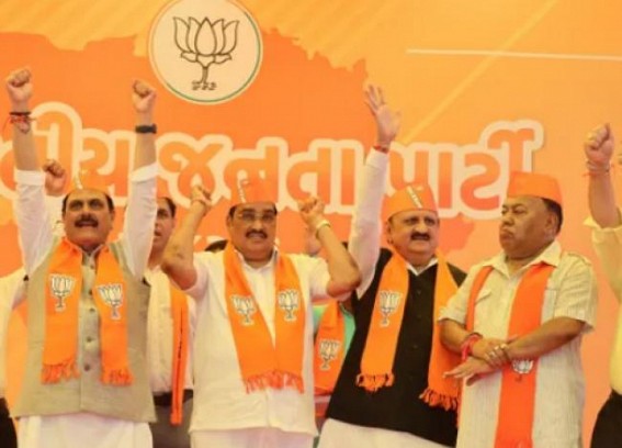 Two Gujarat Congress leaders join BJP