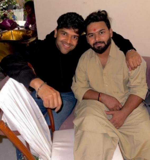 Guru Randhawa wishes 'everyday growth' to recuperating Rishabh Pant as he shares pic