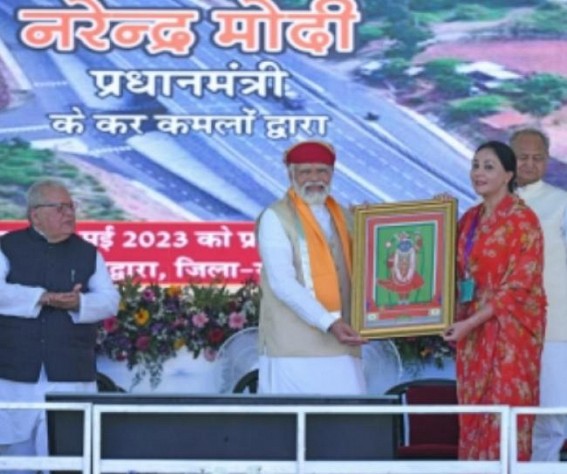 MP Diya Kumari thanks PM as he inaugurates projects worth Rs 5000 cr in Rajsamand