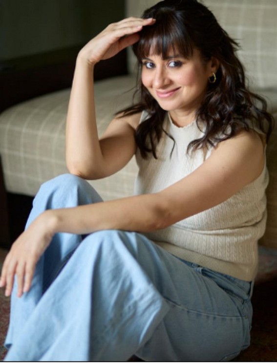 Rasika Dugal sports short hair and bangs for upcoming series