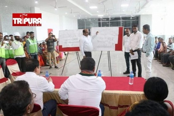 Minister Sushanta Chowdhury inspected Agartala-Akhaura Rail Project Minister Sushanta Chowdhury inspected Agartala-Akhaura Rail Project