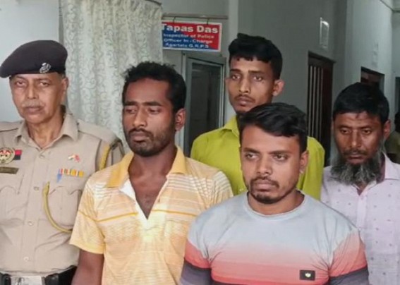 4 Bangladeshi arrested by Railway Police