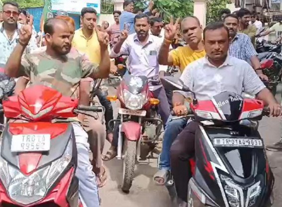 BJP continues Panchayat Election Campaign with Colourful Rallies