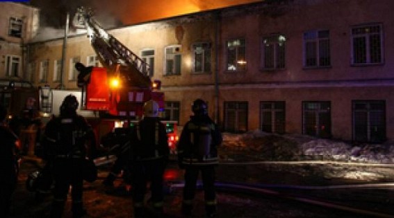 5 dead in dormitory fire in Moscow