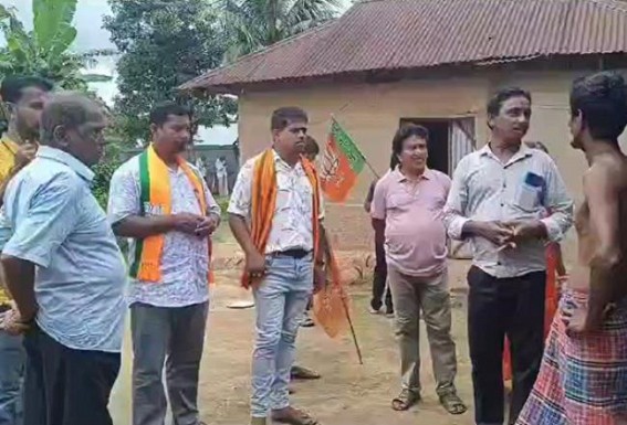 Tripura Panchayat Poll : BJP’s house-to-house campaigning in full swing amid party won 71% of seats already without contests