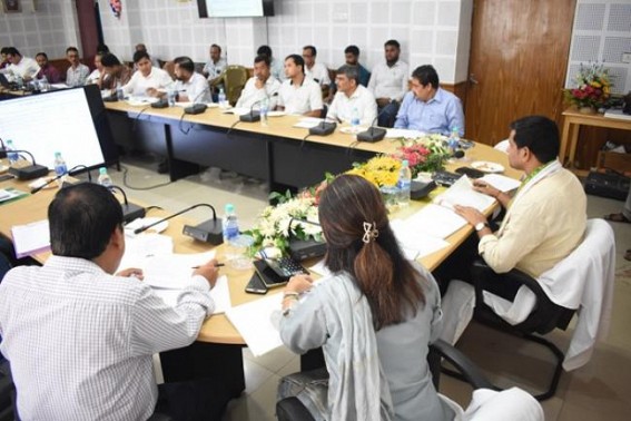 SC Welfare Dept held a review meeting