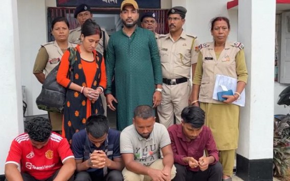 Two Bangladeshi citizens along with Indian Brokers detained by Railway Police