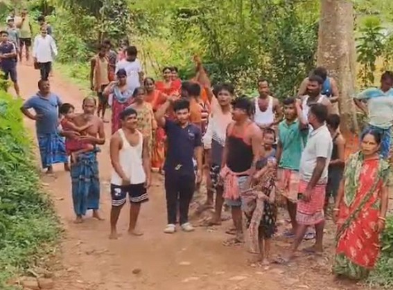 Public Blocked Road seeking Road Repairing