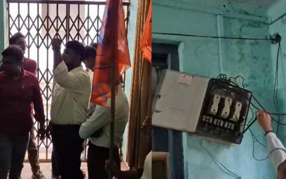 ABVP MBB College President accused of Ragging ; Protested after Principal Summoned him