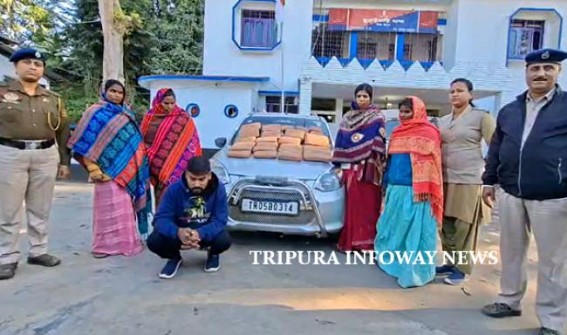 Four Bihari Women Arrested in Tripura with Drugs